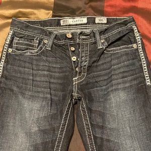 BKE Jeans denim Carter. Size 30L